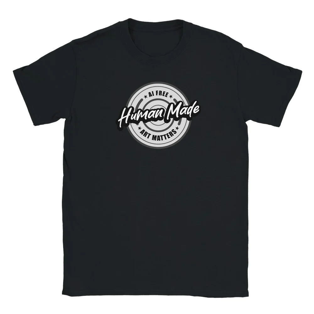 Human Made AI Free Art Matters T Shirt schwarz