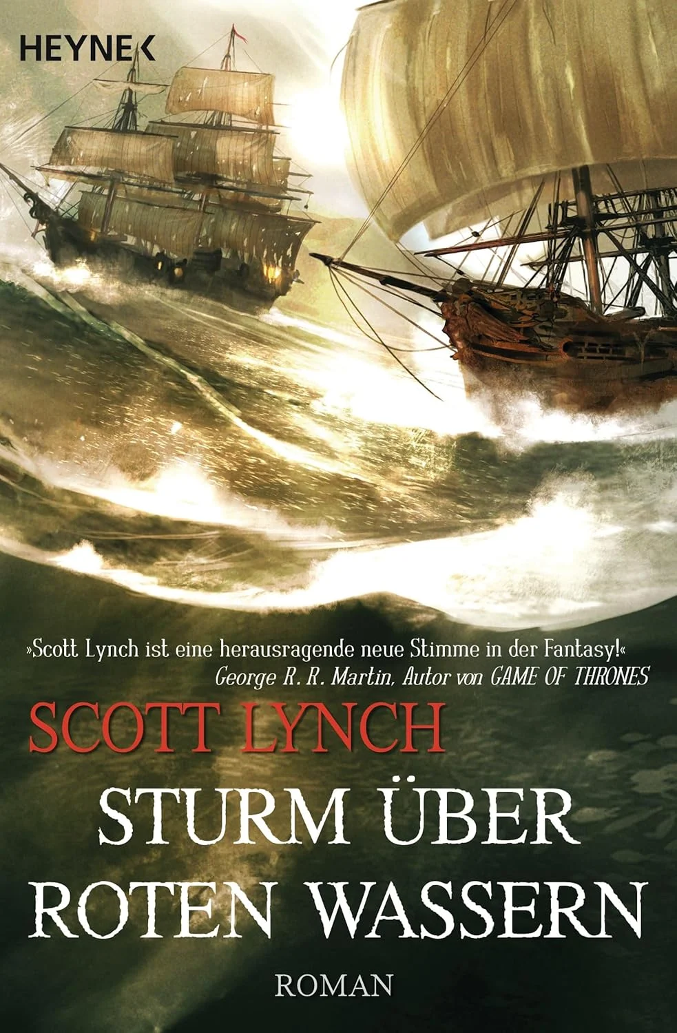 Sturm über roten Wassern Scott Lynch Cover
